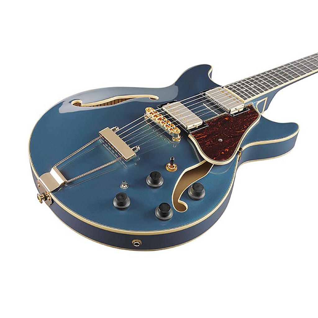 Ibanez AMH90PBM Semi-Hollow Body Electric Guitar Prussian Blue Metallic