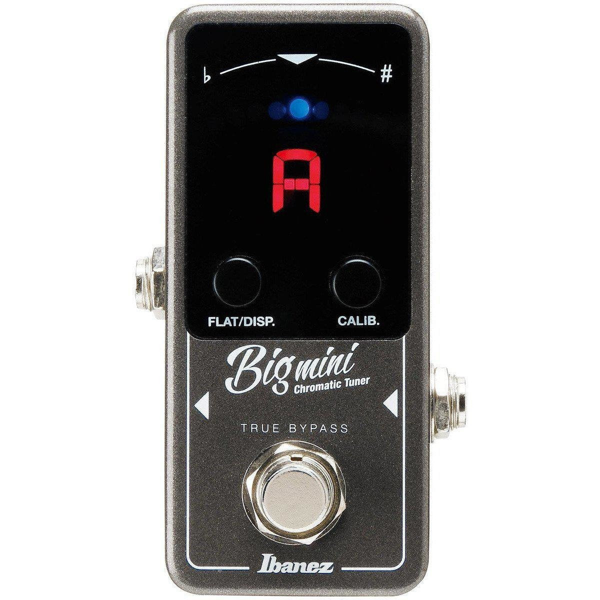 bass tuner pedal Ibanez BIGMINI Chromatic Mini Tuner Pedal