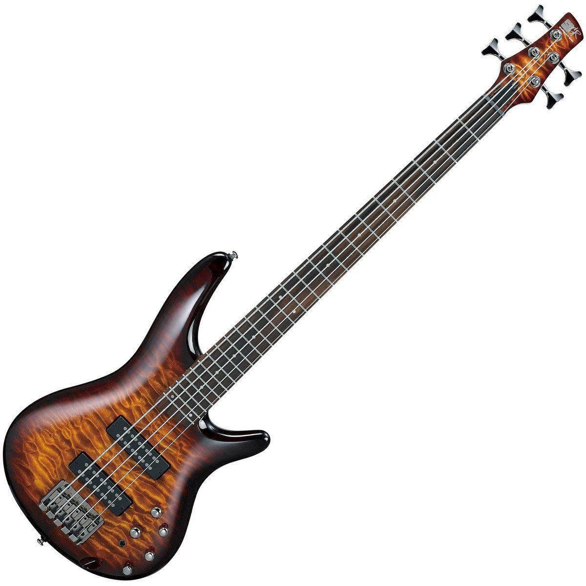 Ibanez SR405EQM-DEB 5-String Electric Bass Guitar Dragon Eye Burst-Andy's Music