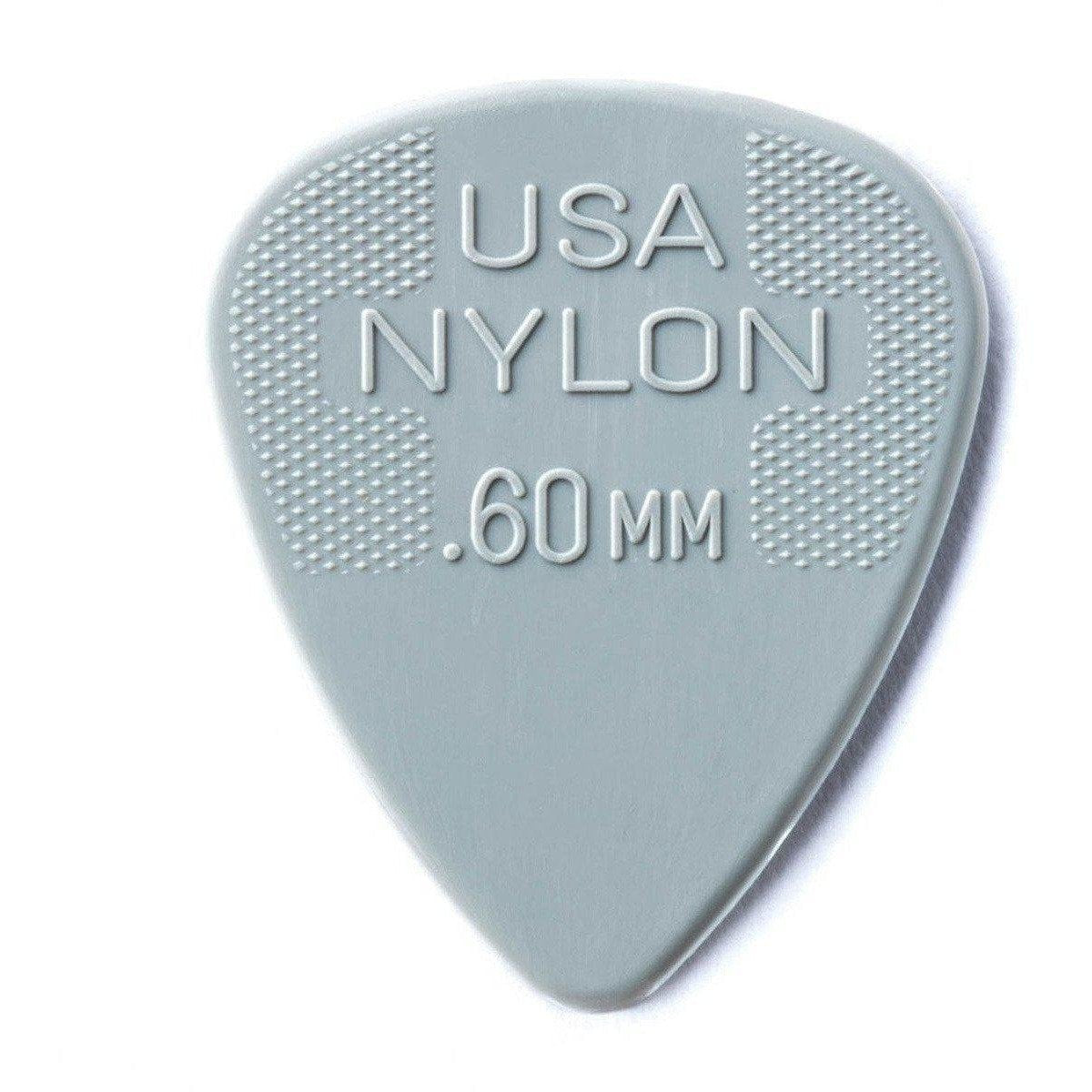 Jim Dunlop Nylon Guitar Pick 12-Pack-0.60mm-Andy's Music