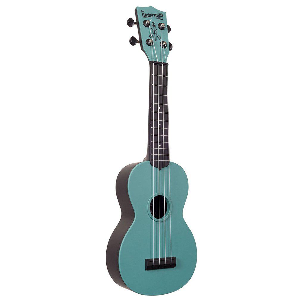KALA Waterman Soprano Ukulele With Bag-Aqua-Andy's Music