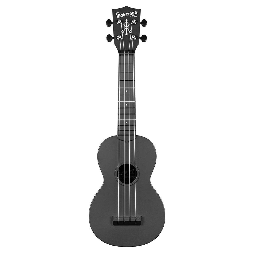 KALA Waterman Soprano Ukulele With Bag-Black-Andy's Music
