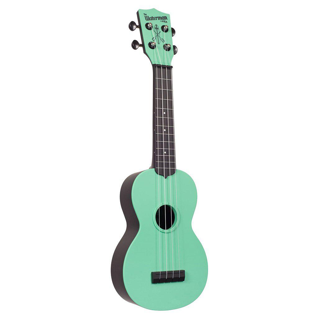 KALA Waterman Soprano Ukulele With Bag-Sea Foam Green-Andy's Music