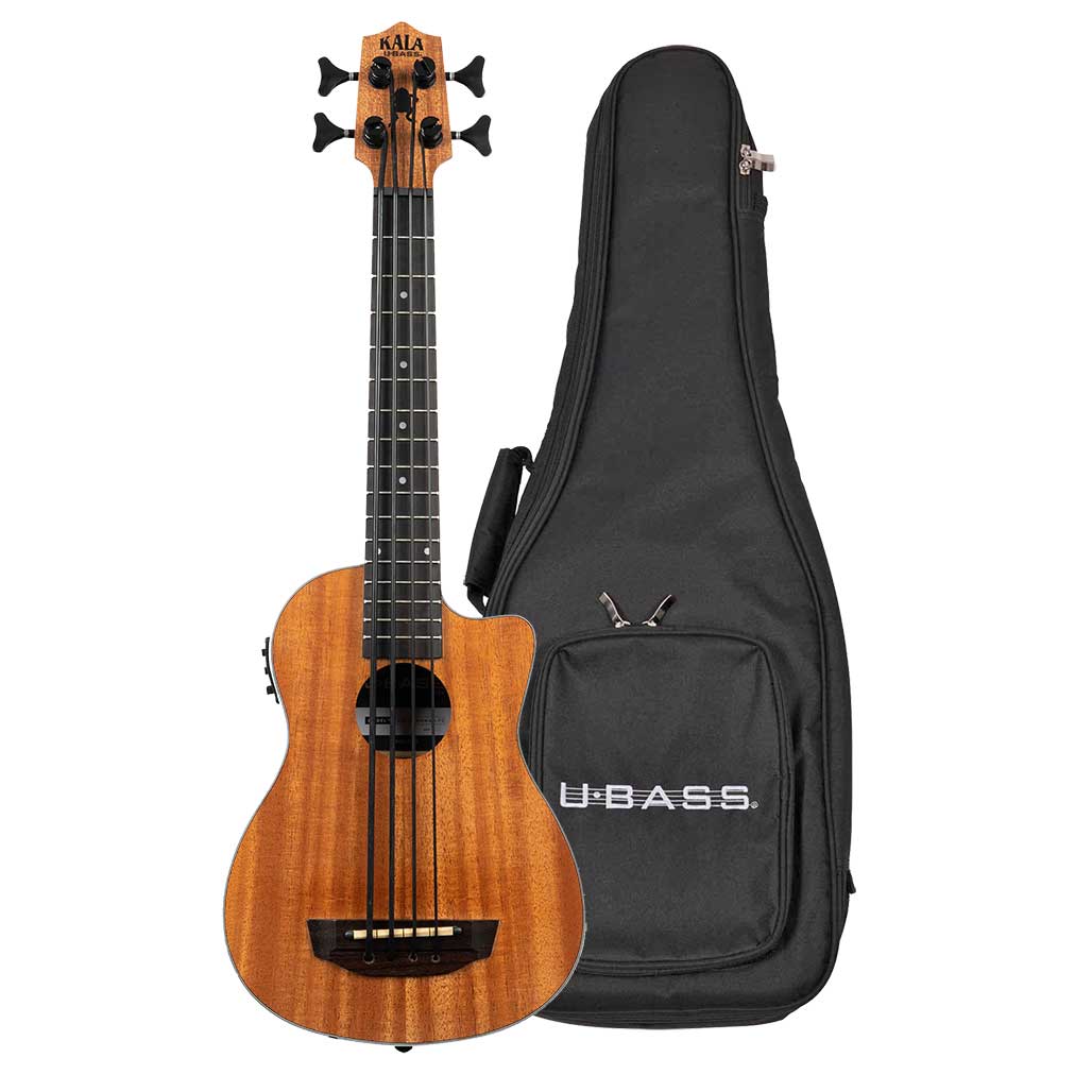 Kala Scout U-Bass Acoustic Electric Ukulele Bass-Andy's Music