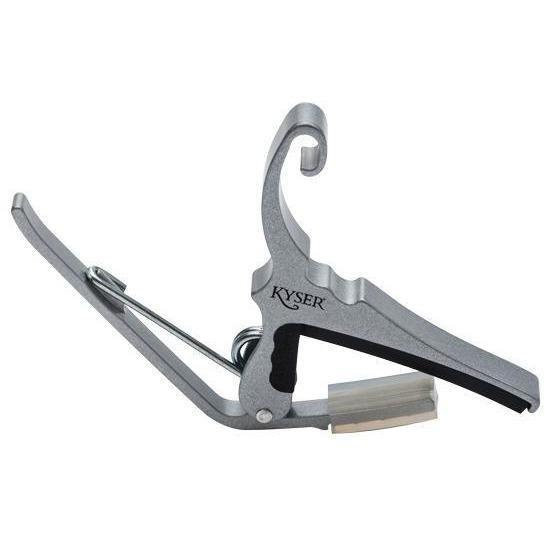 Kyser Quick Change 6-String Acoustic Guitar Capo-Silver-Andy's Music
