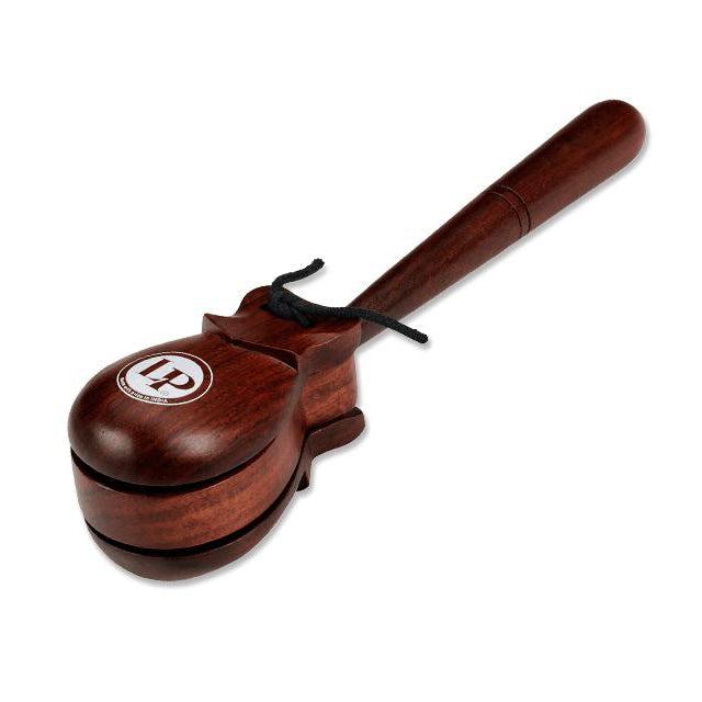 Latin Perucssion LP430 Single Castanet with handle-Andy's Music