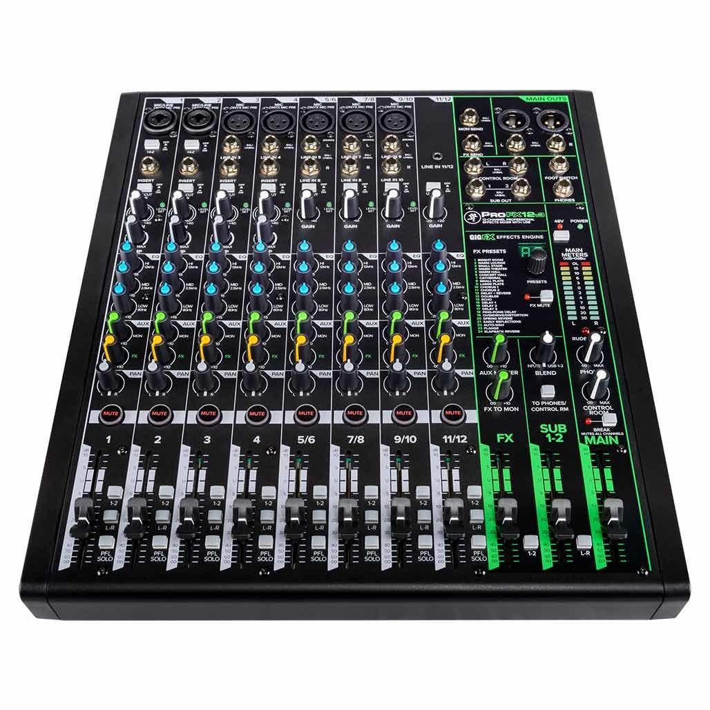 Mackie ProFX12v3 12-Channel Effects Mixer With USB-Andy's Music
