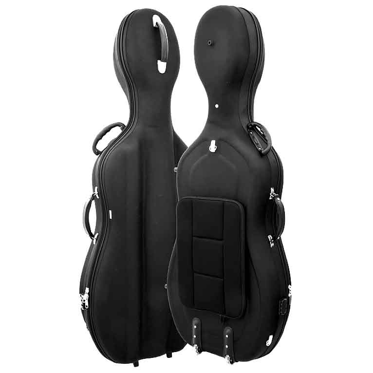 Maple Leaf Strings 3100 Metropolitan Cello Case With Wheels-Andy's Music