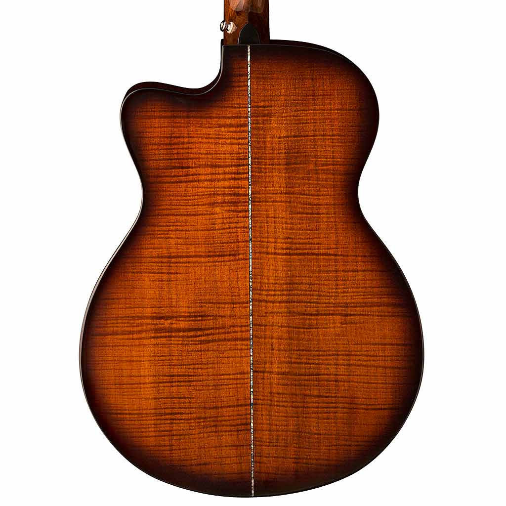 PRS SE A50E Acoustic Electric Guitar Natural with Black Gold Burst Finish