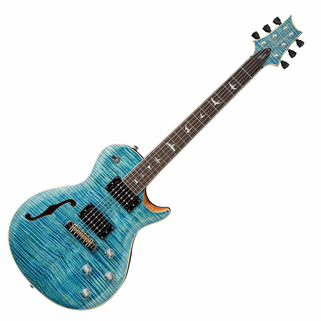 PRS SE Zach Myers Signature Guitar Myers Blue-Andy's Music