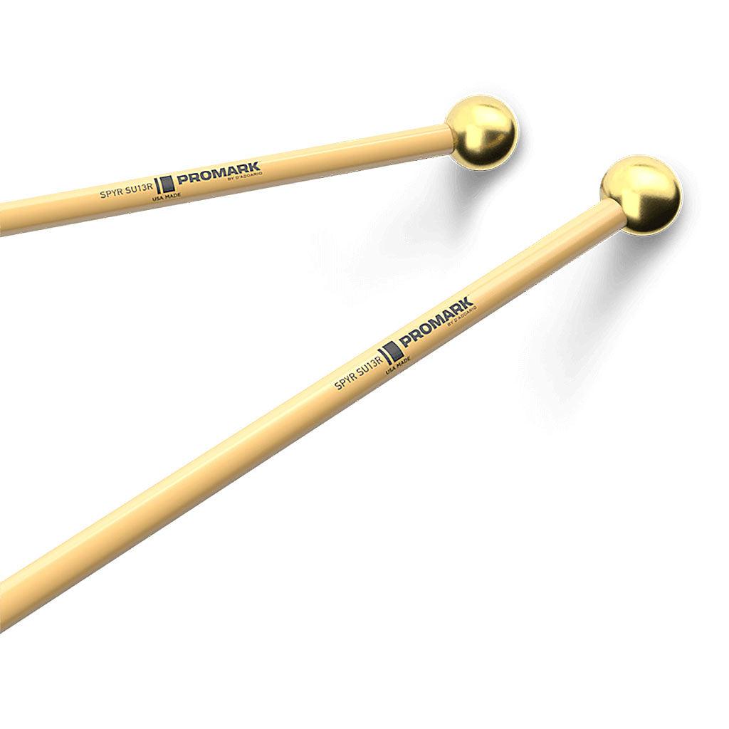 ProMark SPYR SU13R Very Hard 5/8" Brass Bell Mallet-Andy's Music
