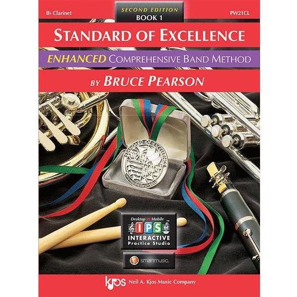 Standard of Excellence Enhanced Band Method Book 1-Bb Clarinet-Andy's Music
