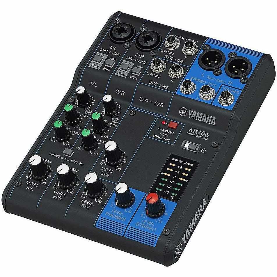 MG06 Yamaha Mixer-Andy's Music