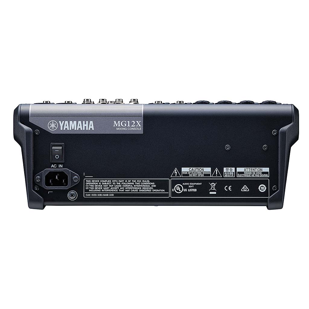 Yamaha MG12X CV 12-Input Pro Audio Mixer With SPX Effects-Andy's Music