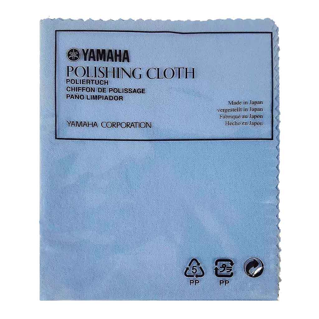 Yamaha Polish Cloth - Untreated Blue