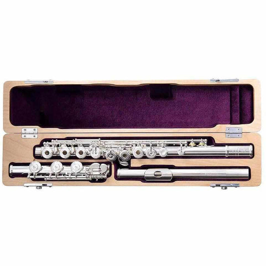 Trevor James VV-HROE Virtuoso Series Open-Hole Silver Flute-Andy's Music