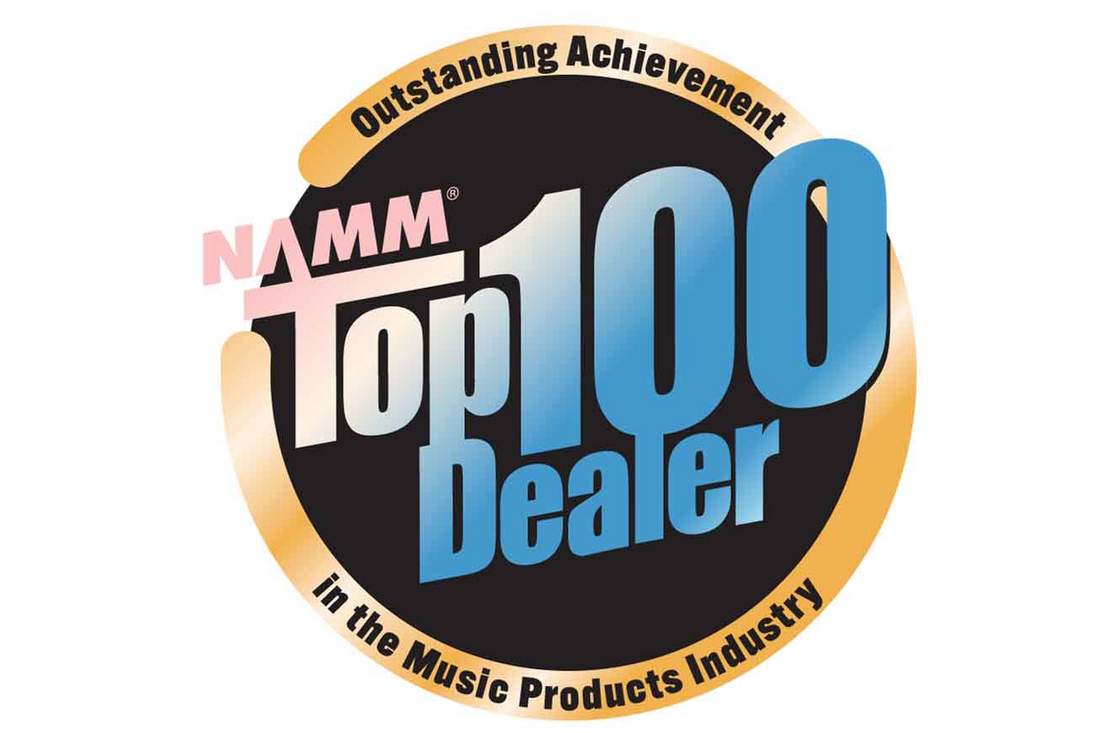 Andy's Music Wins NAMM Top 100 Dealer Award for 2025!