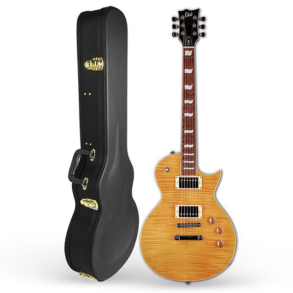 New 2020 ESP LTD EC256FM Electric Guitar Vintage Natural Finish