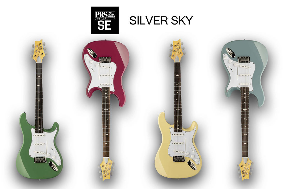 NEW - PRS SE Silver Sky Electric Guitar