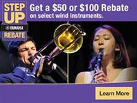 Yamaha Band Instrument Rebates