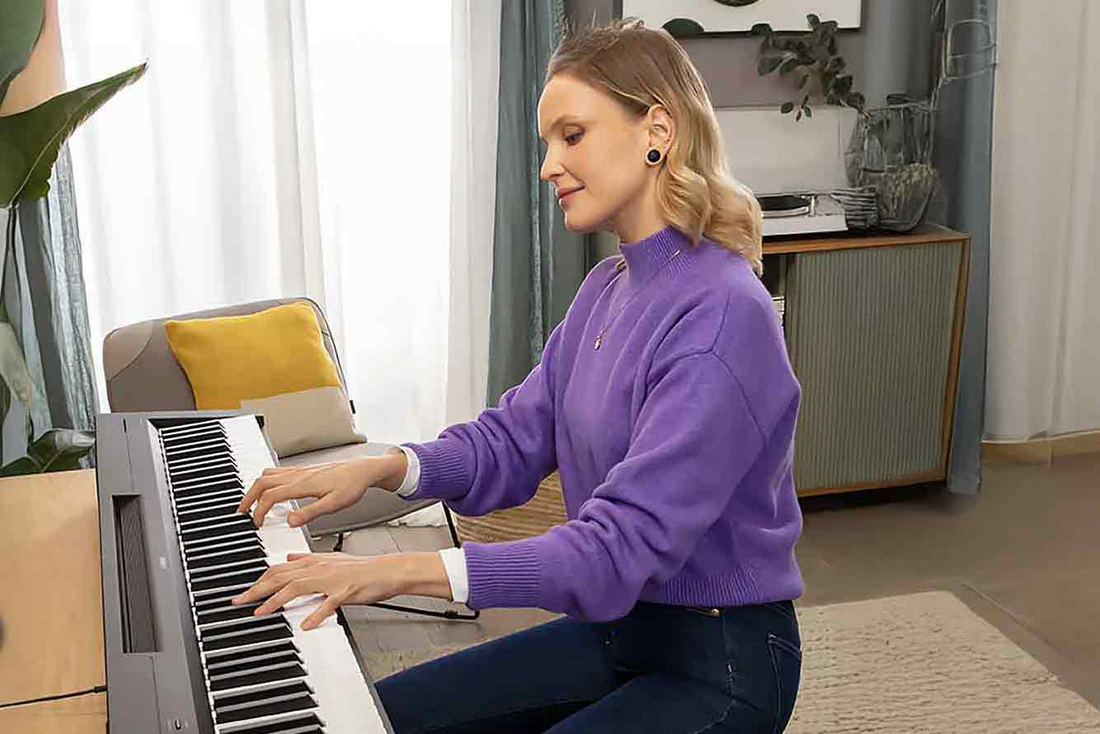 Yamaha P145BT Digital Piano With Bluetooth Connectivity