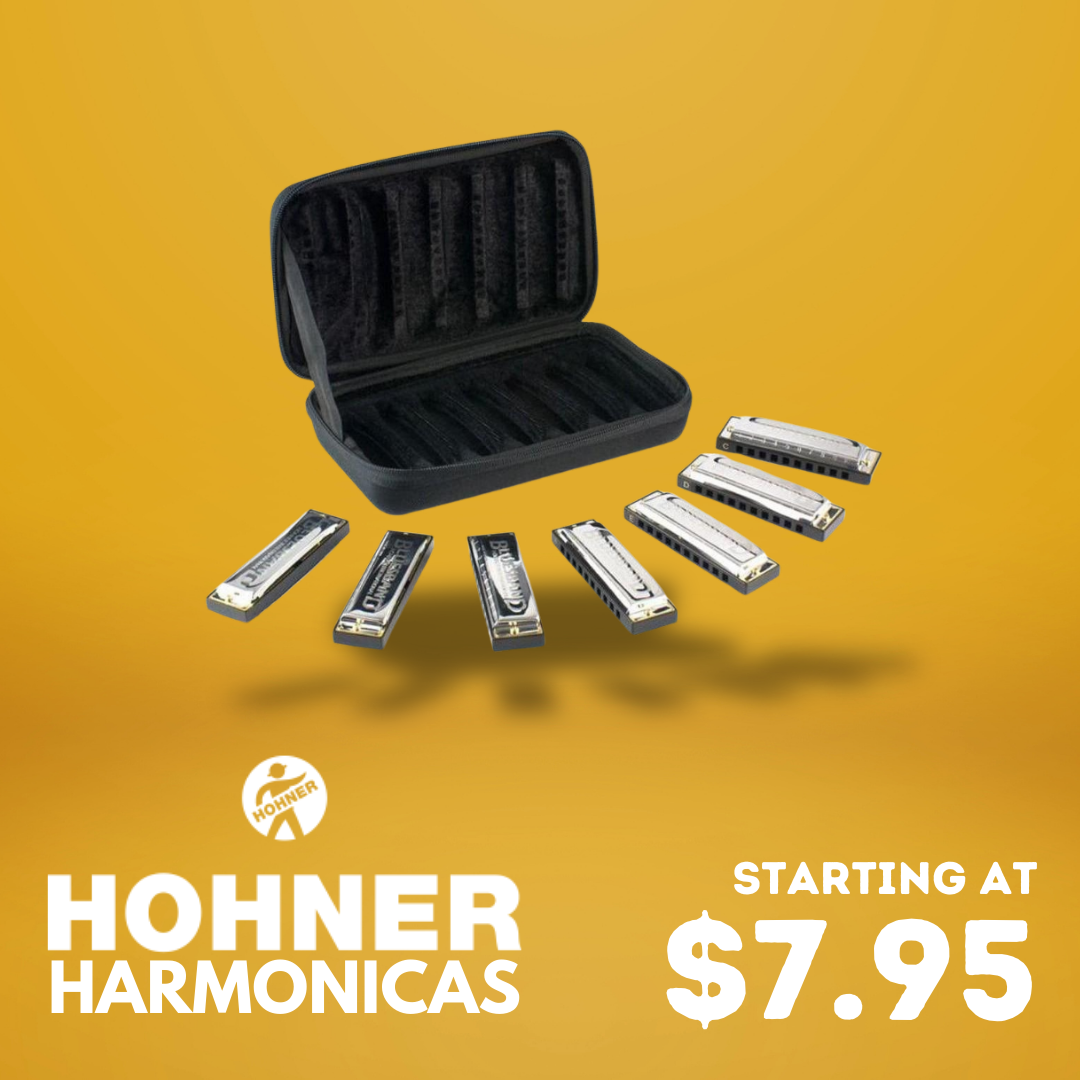 Harmonicas & Harps Starting at $7.95