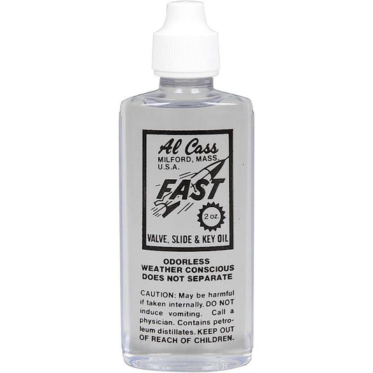 Al Cass Fast Valve, Slide, and Key Oil - 2 ounce-Andy's Music
