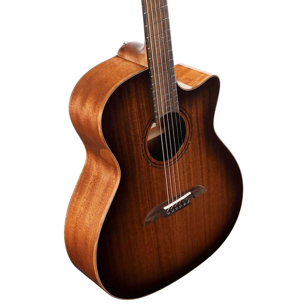 Alvarez AG66CESHB DELUXE Grand Auditorium Acoustic Electric Guitar With Cutaway-Andy's Music