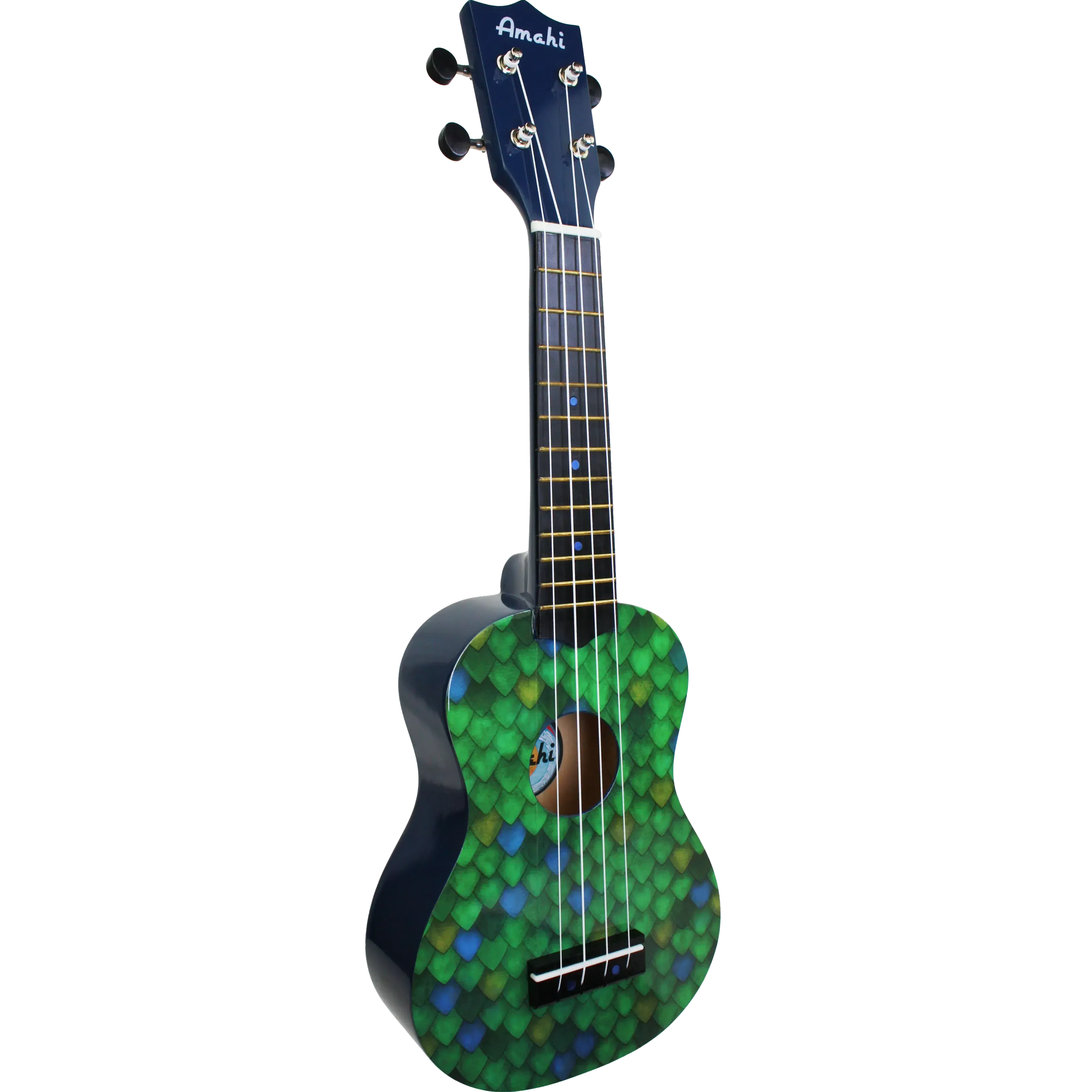 Amahi DDUK Tropical Series Soprano Ukulele With Bag