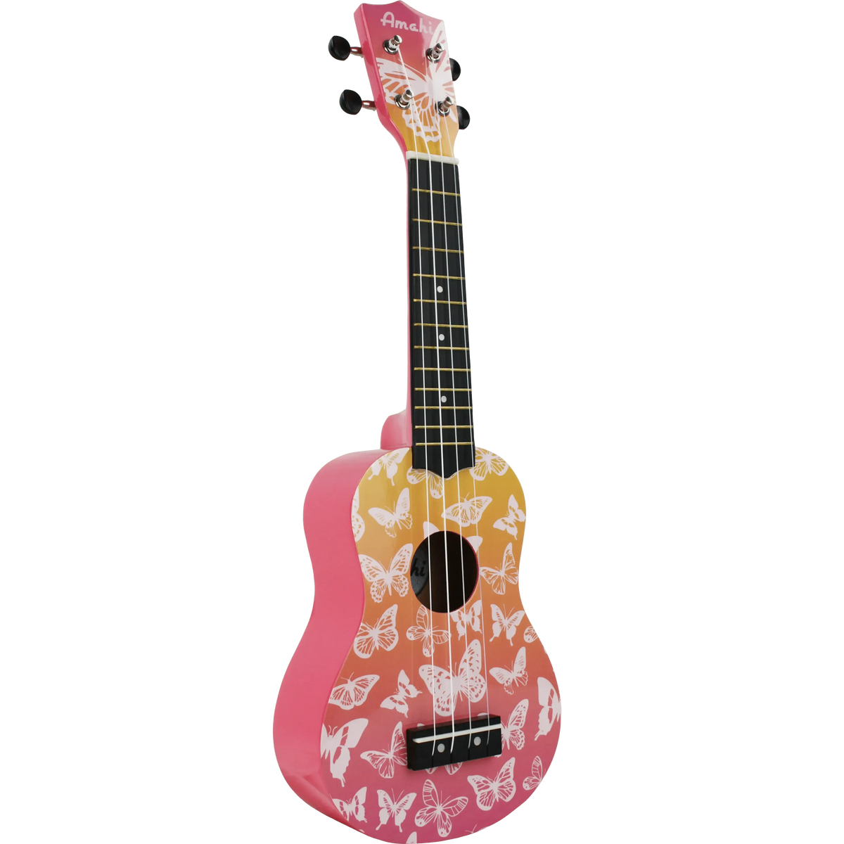 Amahi DDUK Tropical Series Soprano Ukulele With Bag