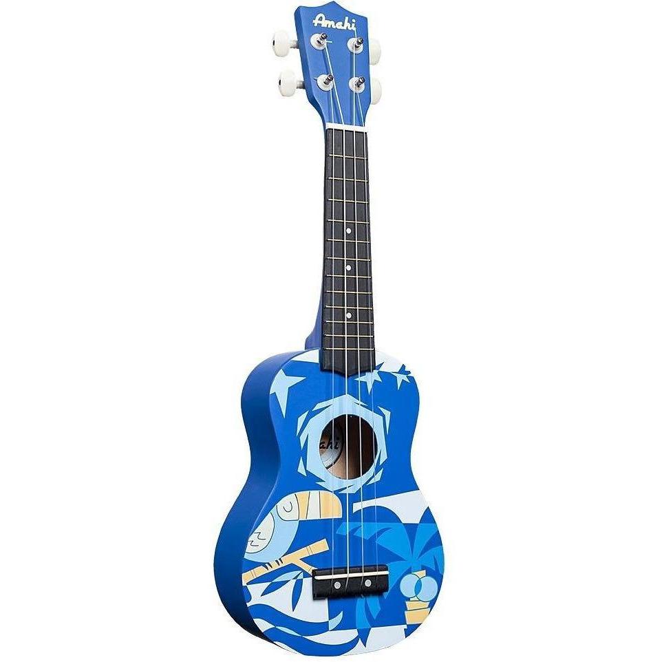 Amahi DDUK Tropical Series Soprano Ukulele With Bag