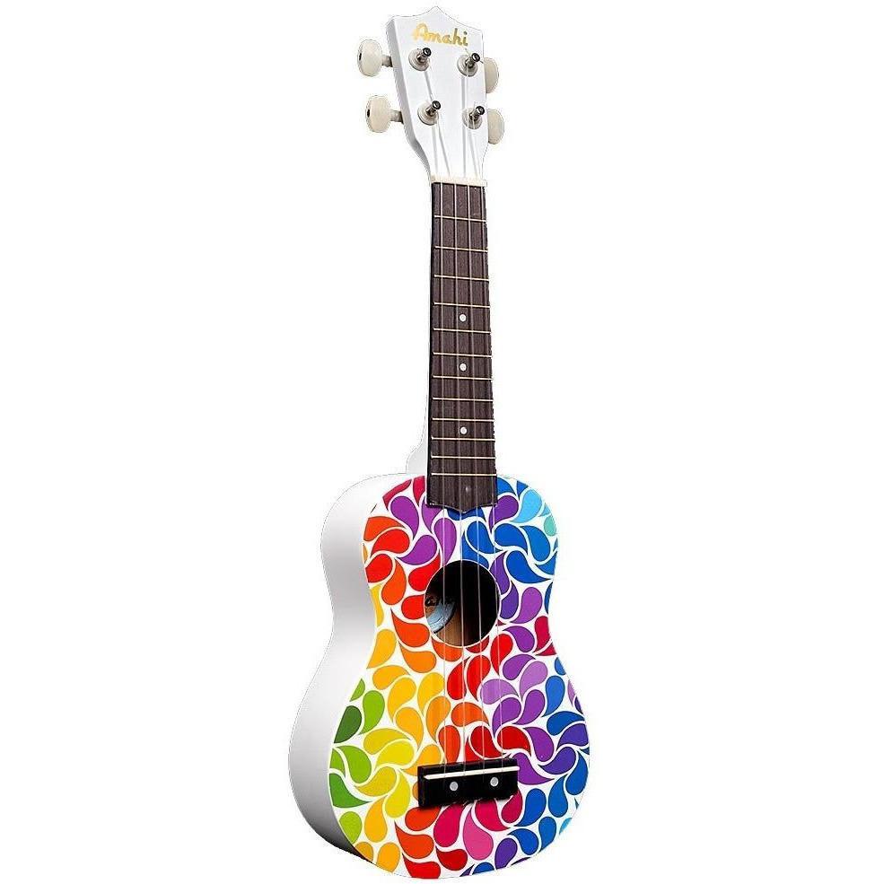 Amahi DDUK Tropical Series Soprano Ukulele With Bag