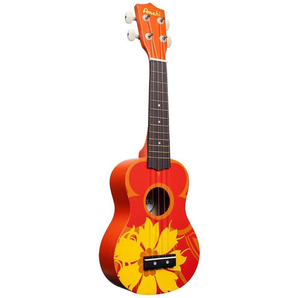 Amahi DDUK Tropical Series Soprano Ukulele With Bag