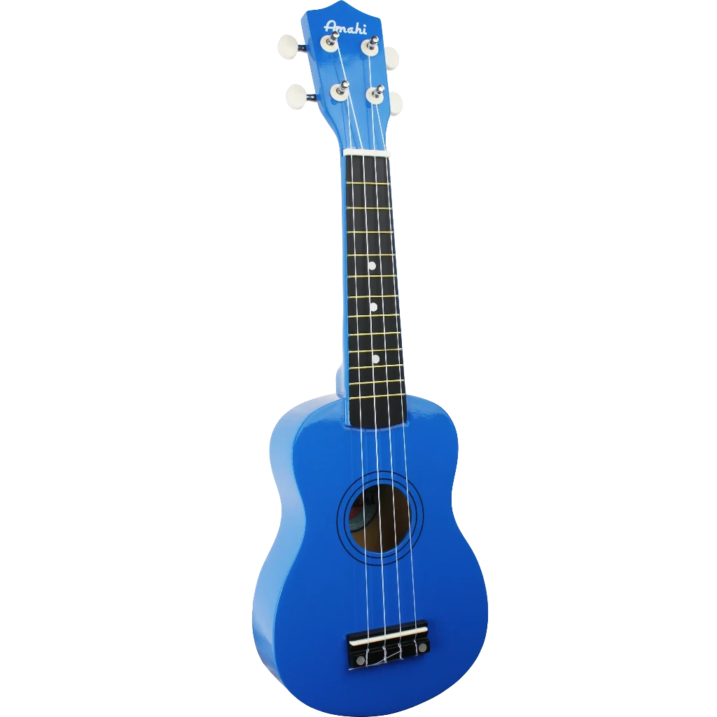 Amahi Jelly Bean Collection Ukulele-Blueberry-Andy's Music
