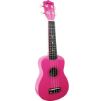 Amahi Jelly Bean Collection Ukulele-Dragonfruit-Andy's Music