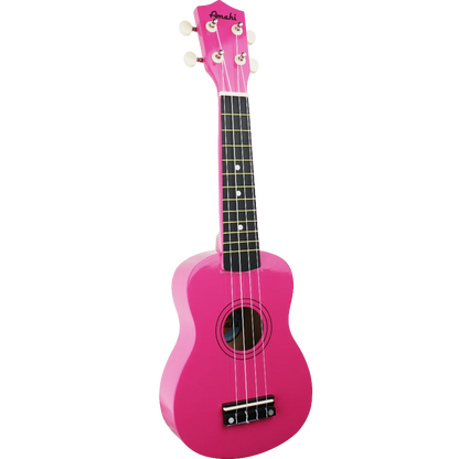 Amahi Jelly Bean Collection Ukulele-Dragonfruit-Andy's Music