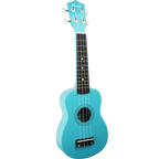 Amahi Jelly Bean Collection Ukulele-Glacier Blueberry-Andy's Music