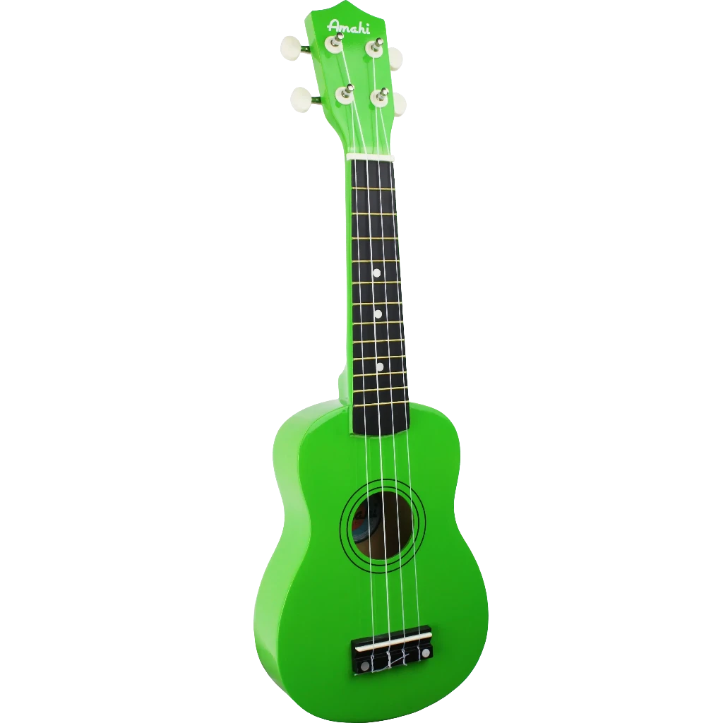 Amahi Jelly Bean Collection Ukulele-Green Apple-Andy's Music
