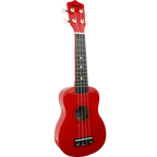 Amahi Jelly Bean Collection Ukulele-Red Apple-Andy's Music