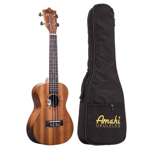 Amahi UK210C Concert Ukulele Mahogany Series With Bag