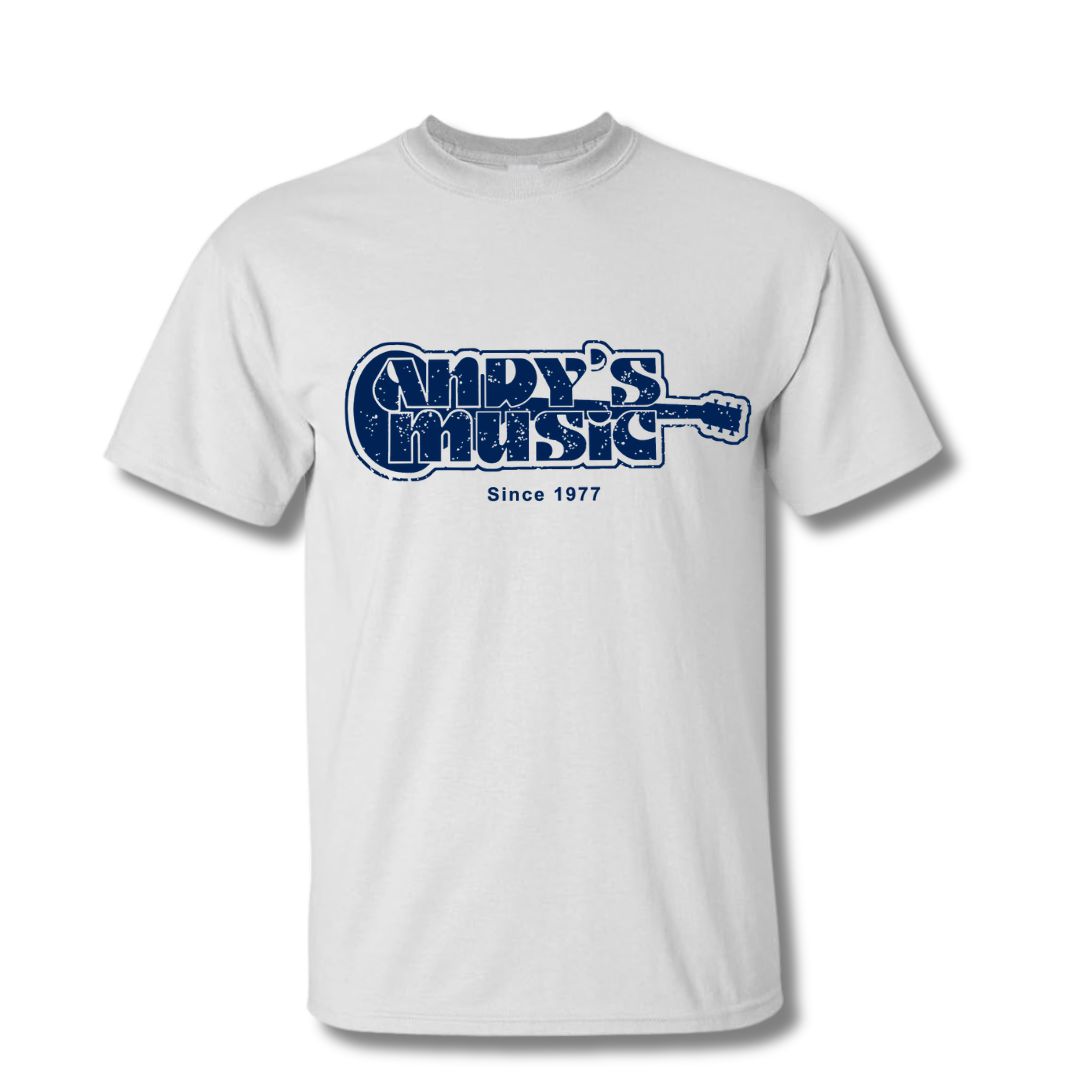 Andy's Retro Tee-Andy's Music
