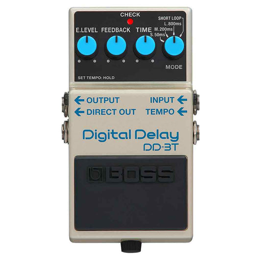 BOSS DD-3T Digital Delay Pedal With Tap Tempo-Andy's Music