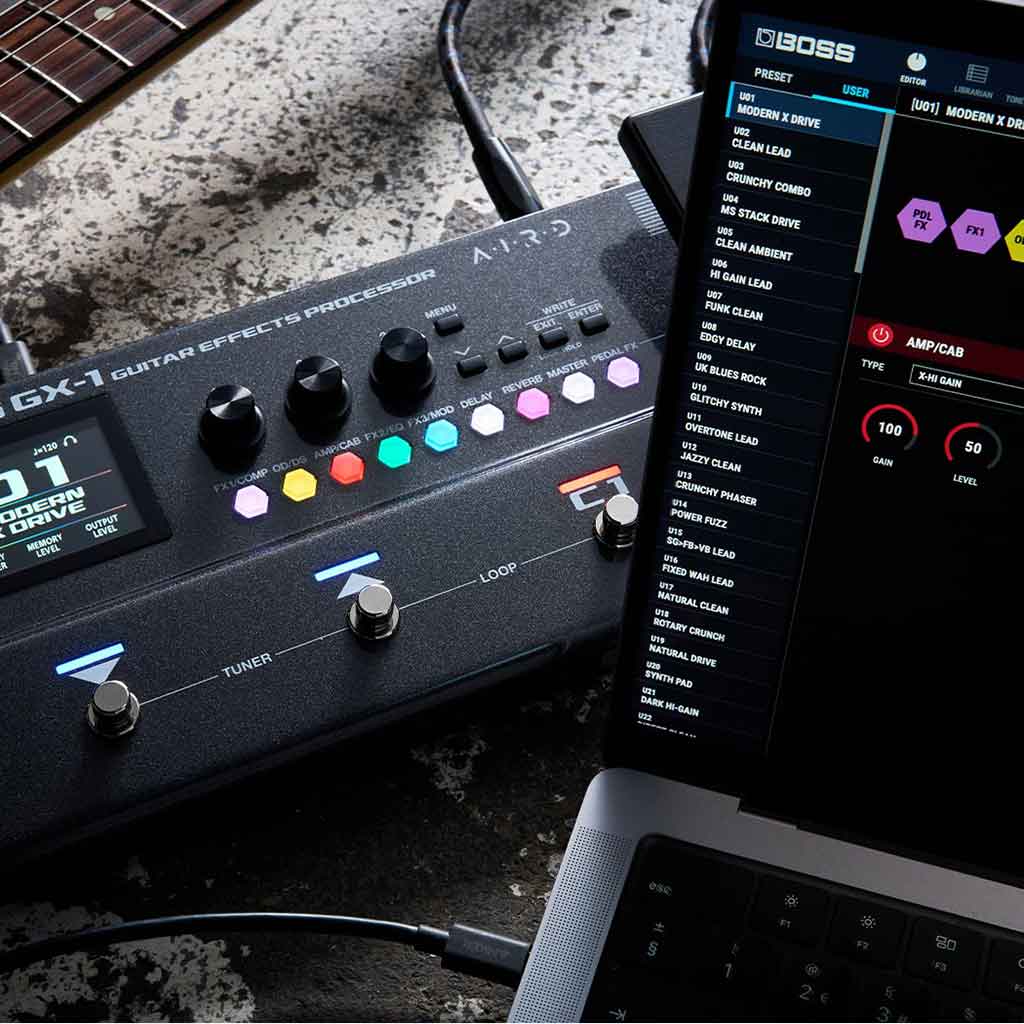 BOSS GX-1 Guitar Effects Processor – Andy's Music