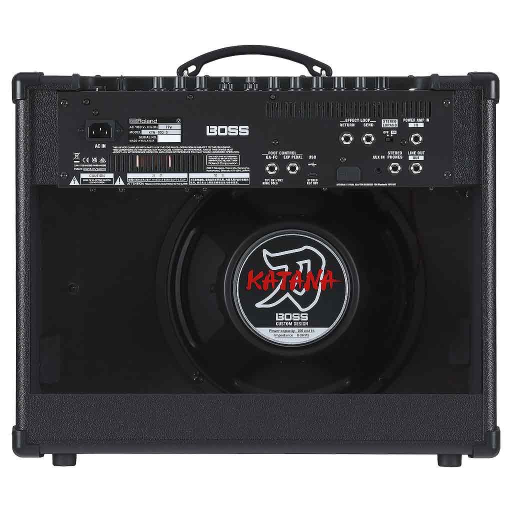 boss katana 100 mk2 expression pedal Boss Katana 100 Gen 3 Combo Guitar Amplifier