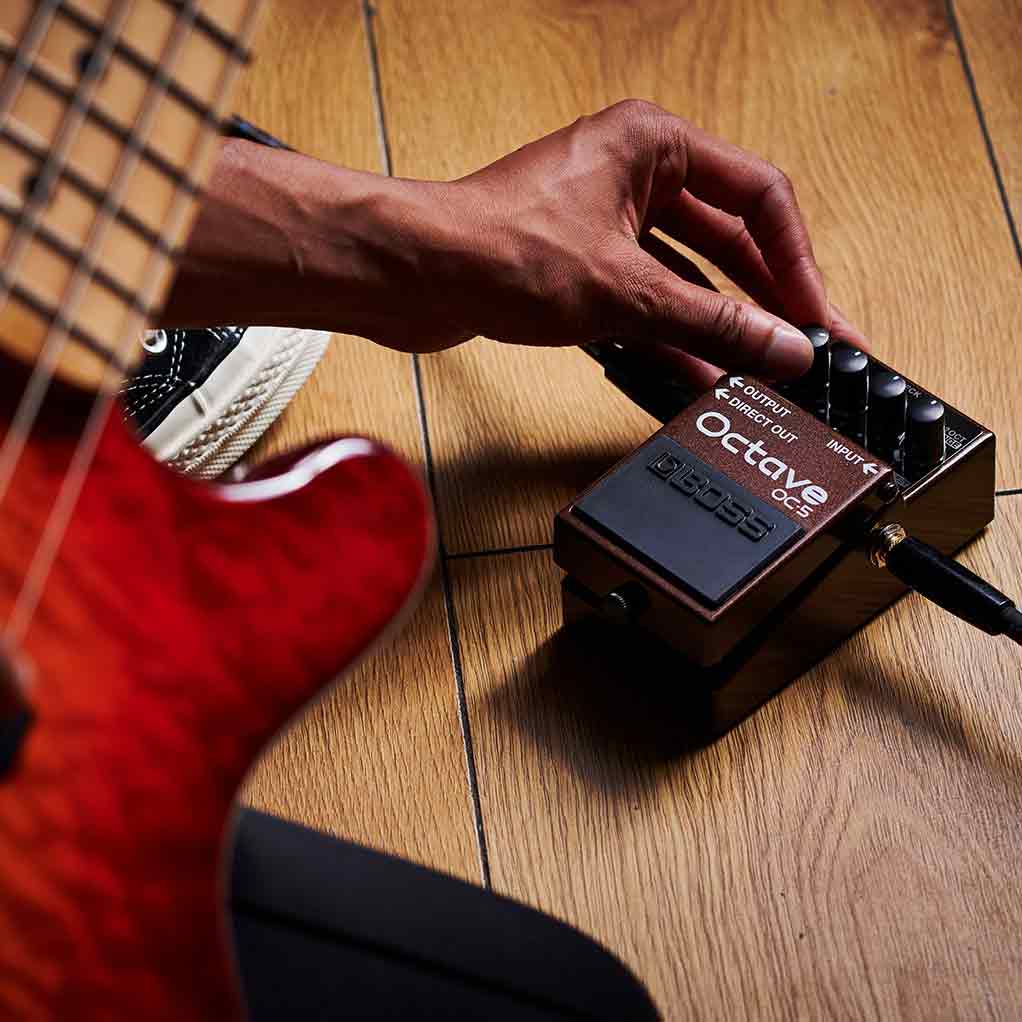 boss bass octave pedal Boss OC-5 Octave Pedal