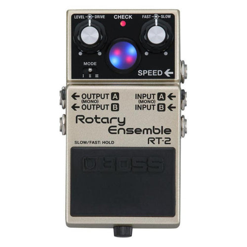 BOSS RT-2 Rotary Ensemble Pedal – Authentic Rotary Speaker Sounds in a Compact Pedal