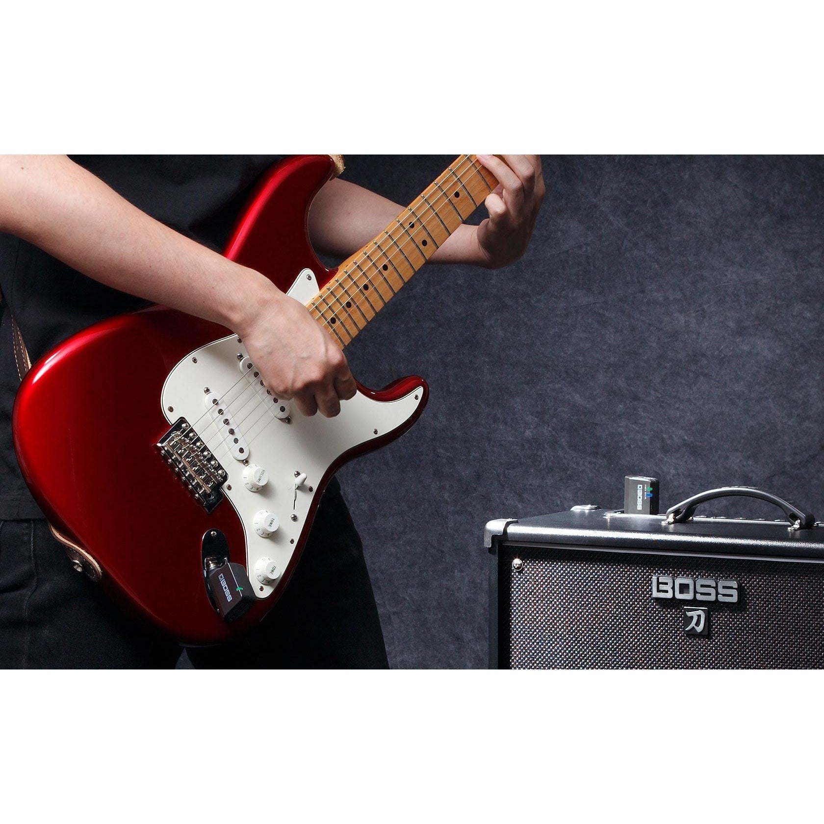 Boss Wireless Guitar system WL-20 with cable tone simulation.-Andy's Music