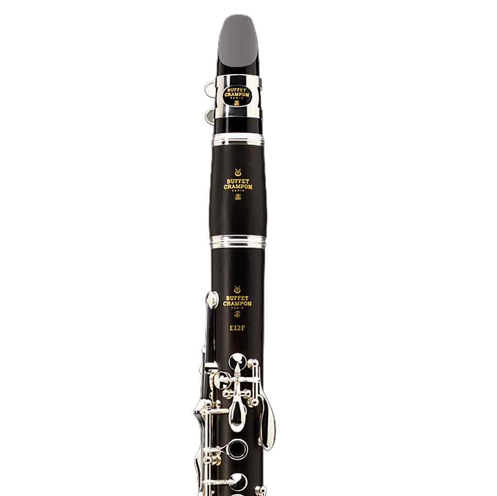 Buffet E12F Grenadilla Wood Clarinet Silver Plated Keys-Andy's Music