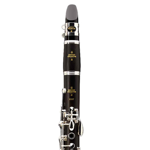 Buffet E12F Grenadilla Wood Clarinet Silver Plated Keys