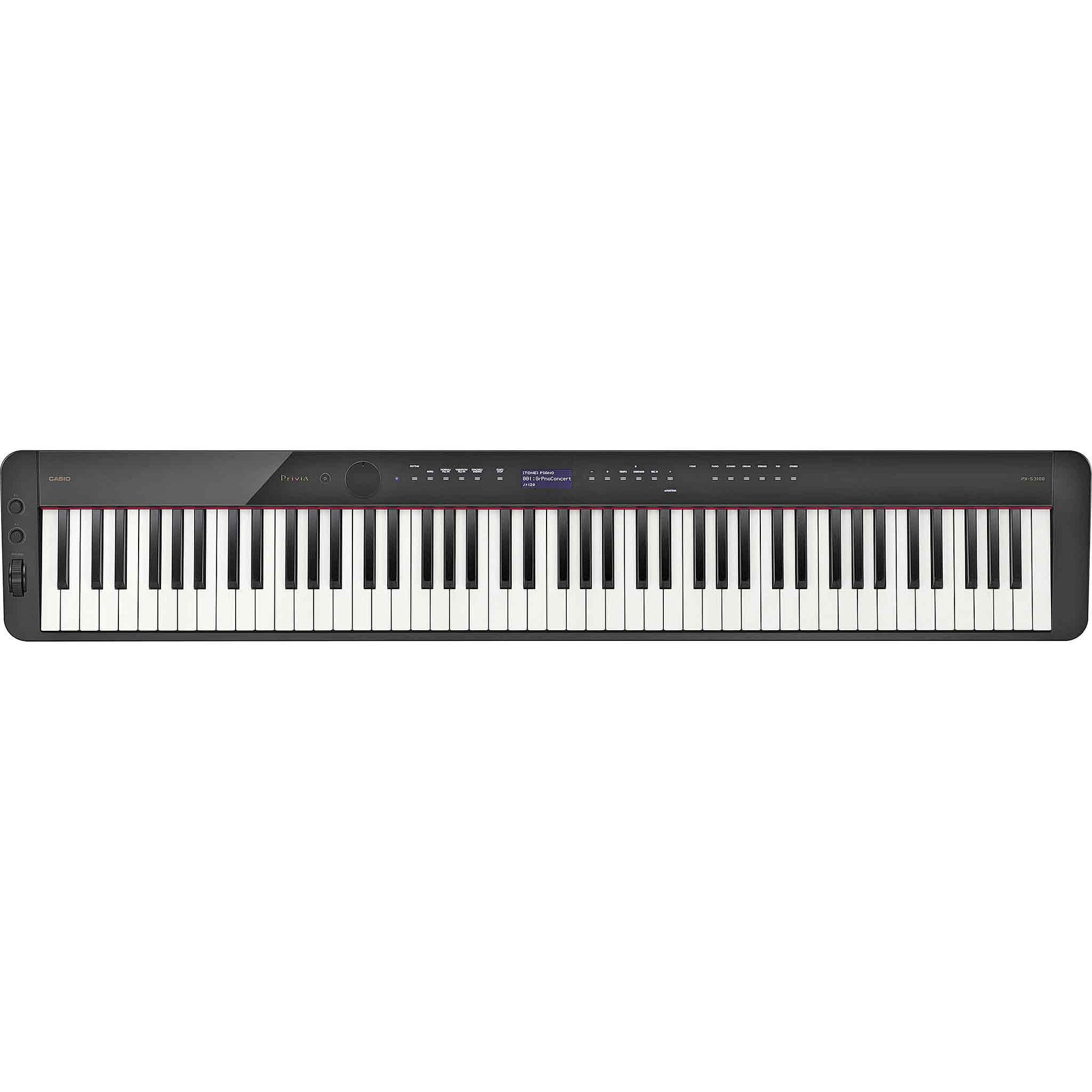 Casio Privia PX-S3100 Digital Piano - Black-Andy's Music